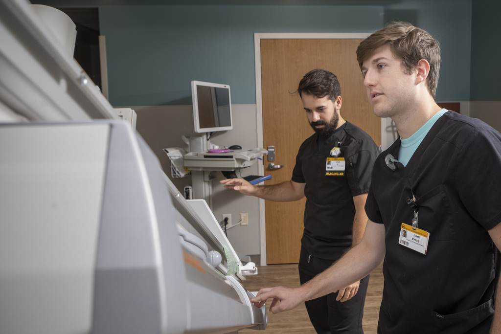 Students in the College of Health Sciences radiography program work in the MU Children’s Hospital July 12, 2024. Sam O'Keefe/University of Missouri